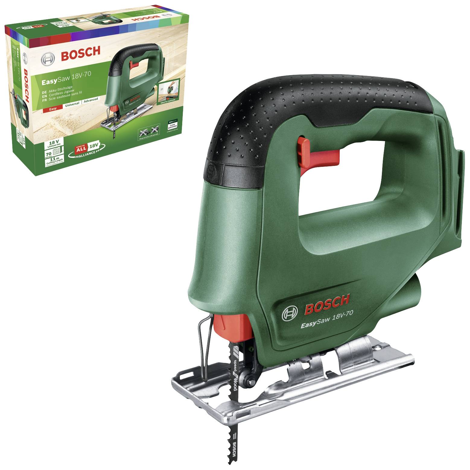 45645 Ubodna aku pila BOSCH EASYSAW 18V-70 SOLO